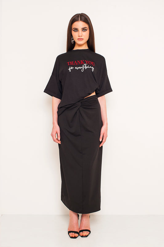 THANK YOU EMBROIDERED TEE