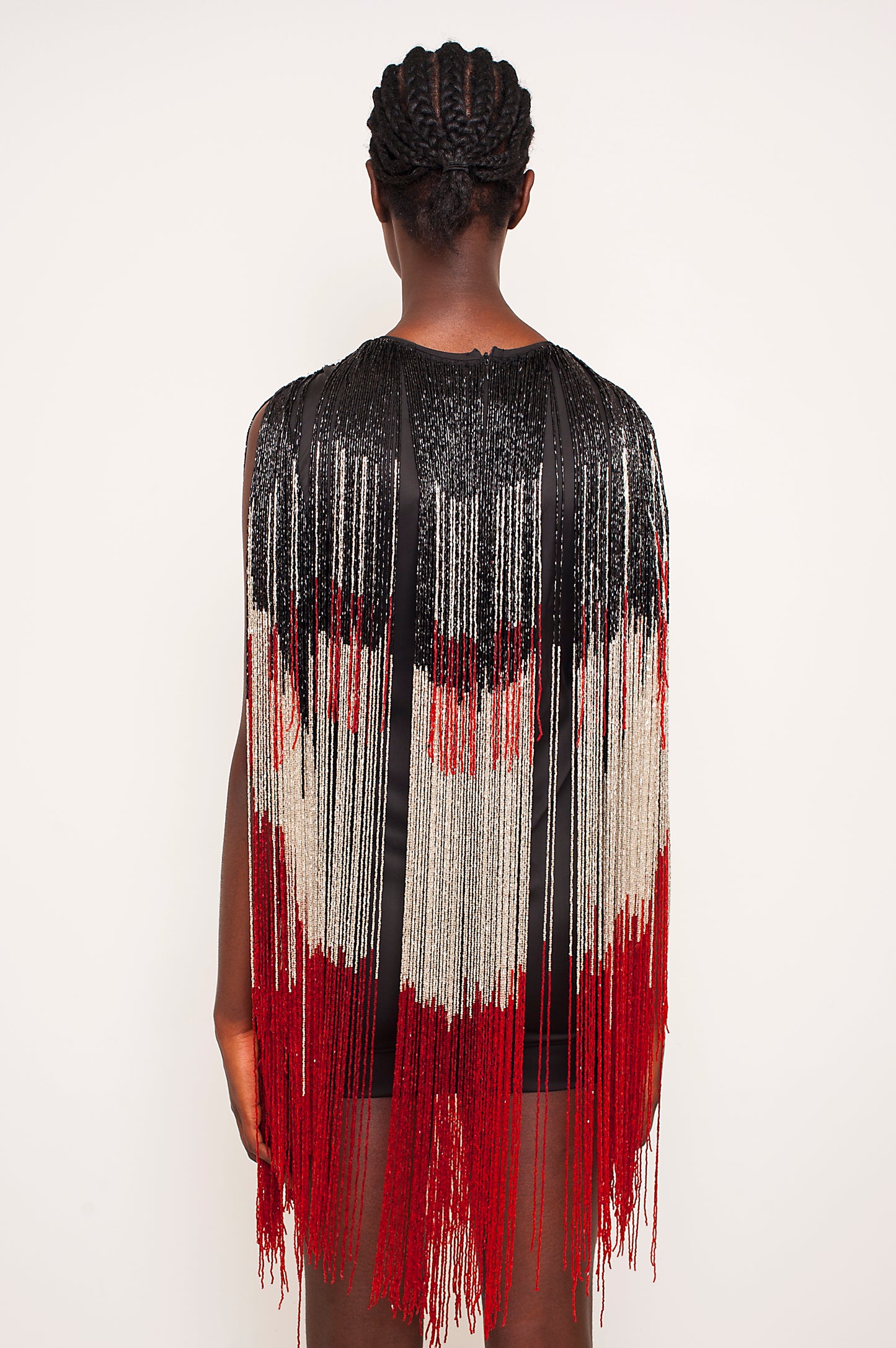 AKIRA FRINGES BEADS DRESS