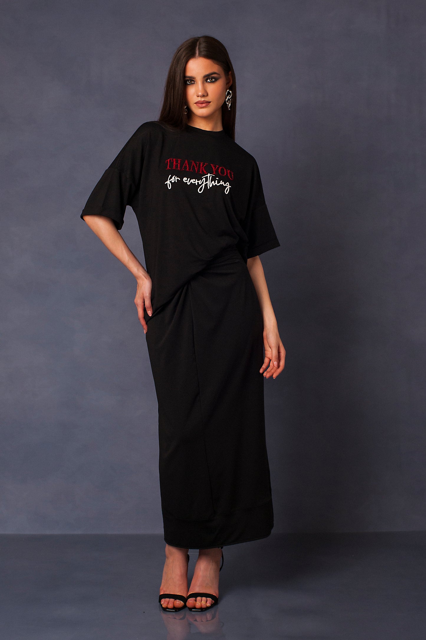 THANK YOU EMBROIDERED TEE