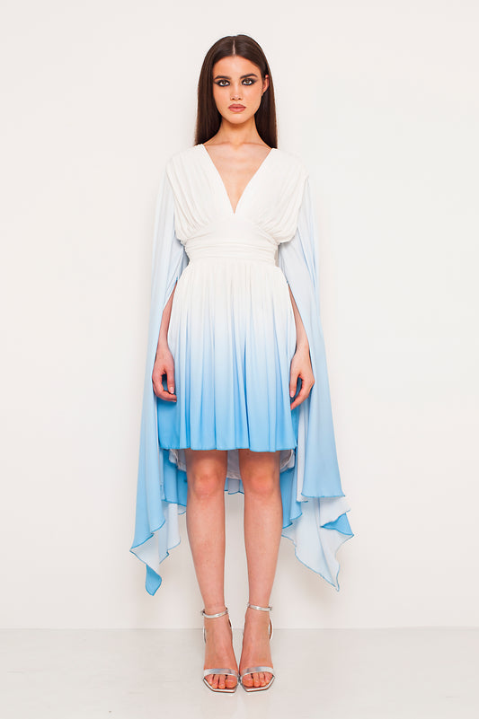 FLAMEN MINI GRADIENT DRESS