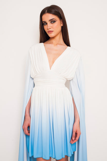 FLAMEN MINI GRADIENT DRESS