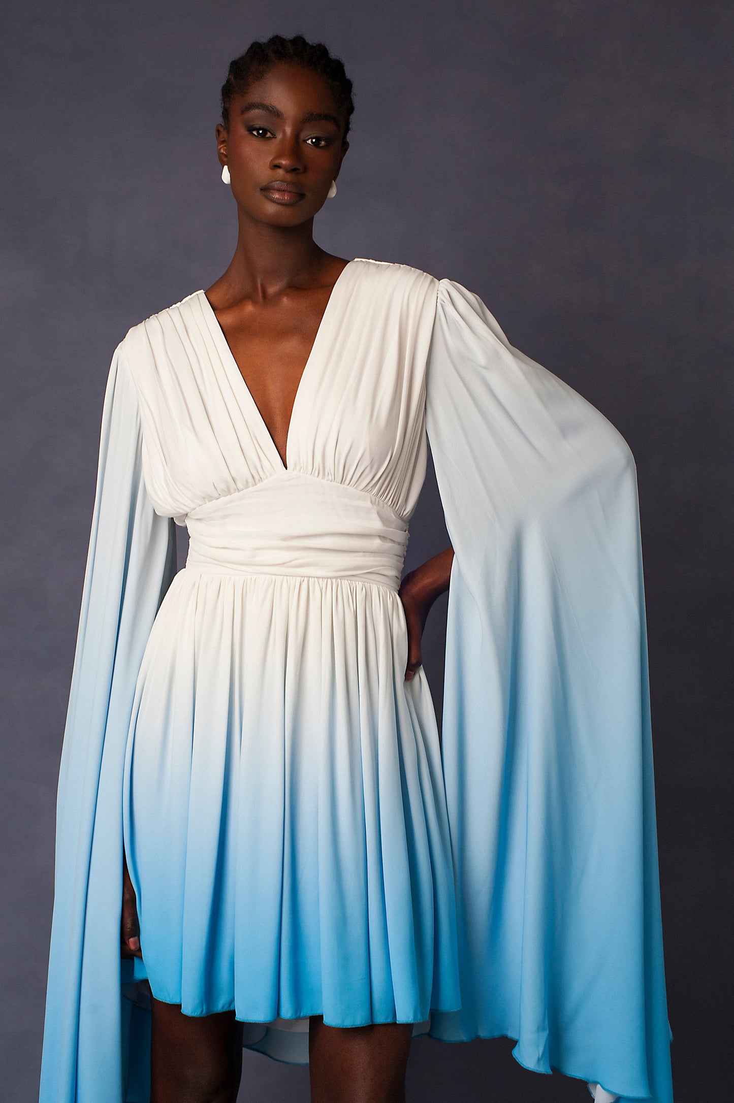 FLAMEN MINI GRADIENT DRESS