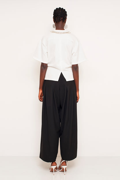 NECKLACE CRYSTALS TEE