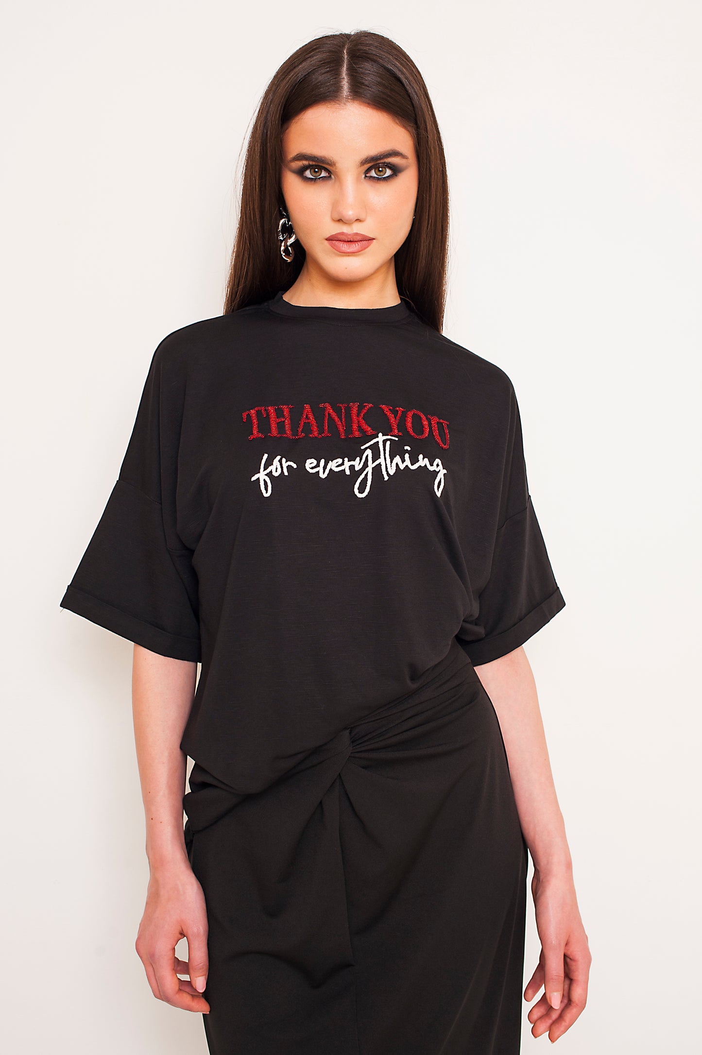 THANK YOU EMBROIDERED TEE